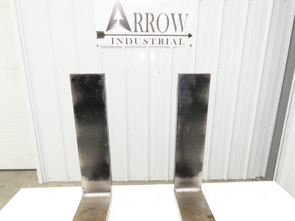 Cam CAM1250X600 4x42" Class 2 Steel Forklift Forks 16" Carriage 1-Pair