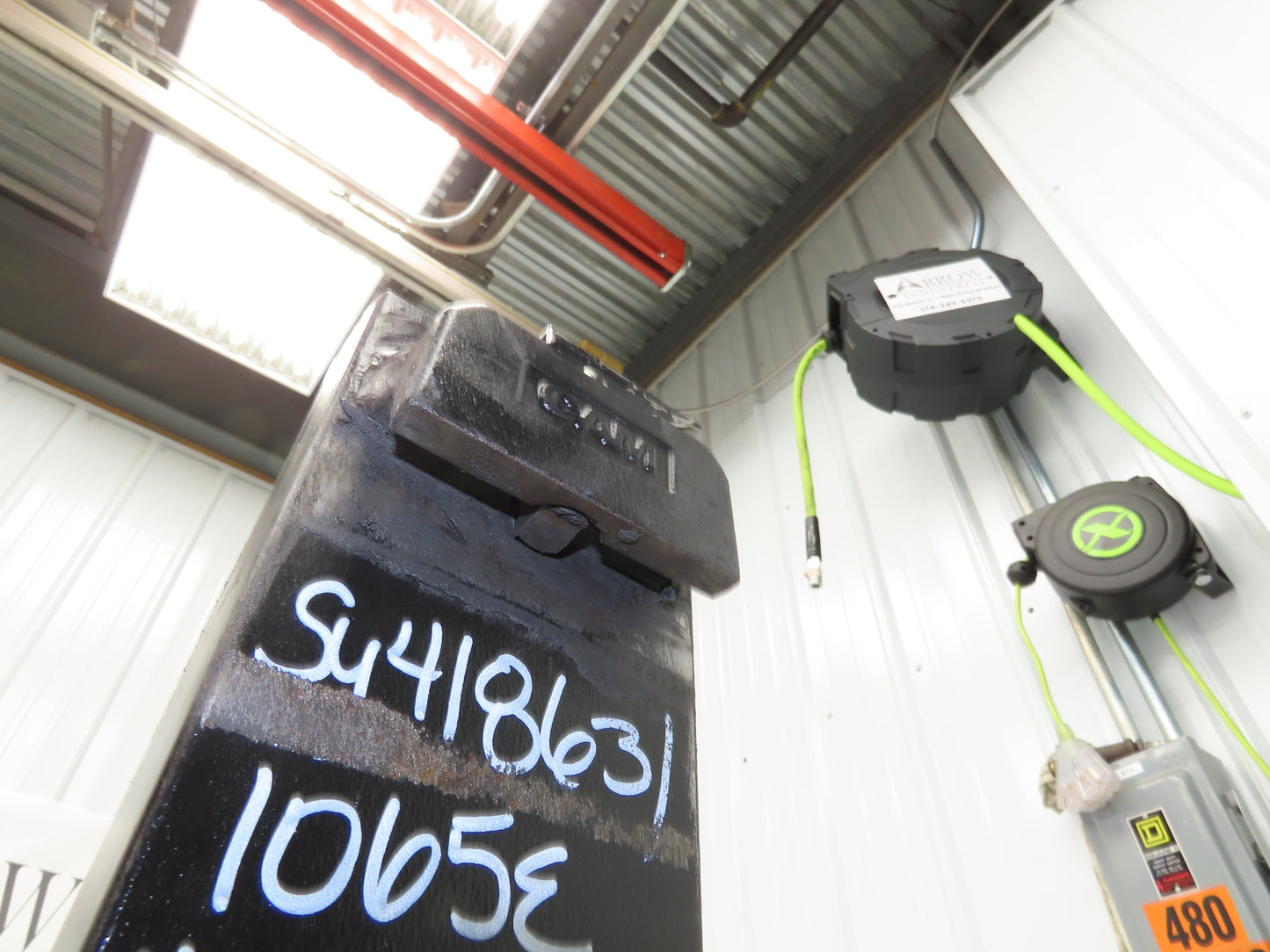 Cam CAM1250X600 4x42" Class 2 Steel Forklift Forks 16" Carriage 1-Pair