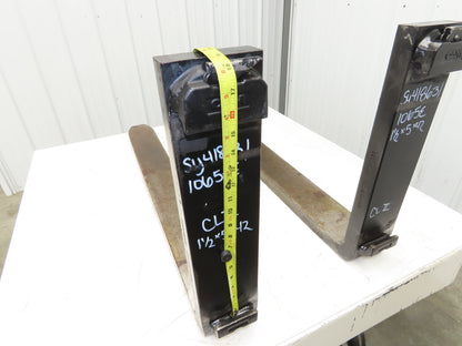 Cam CAM1250X600 4x42" Class 2 Steel Forklift Forks 16" Carriage 1-Pair