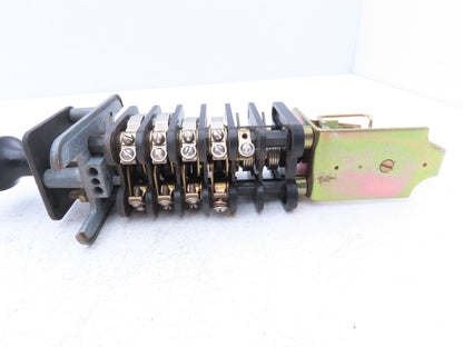 General Electric 12HEA61A223X2 Auxiliary Lockout Relay 125V DC