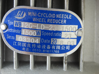 Food Process Double Kneader Mixer Screw Feeder Dry Bulk 2 Gal Stainless 1.5kw