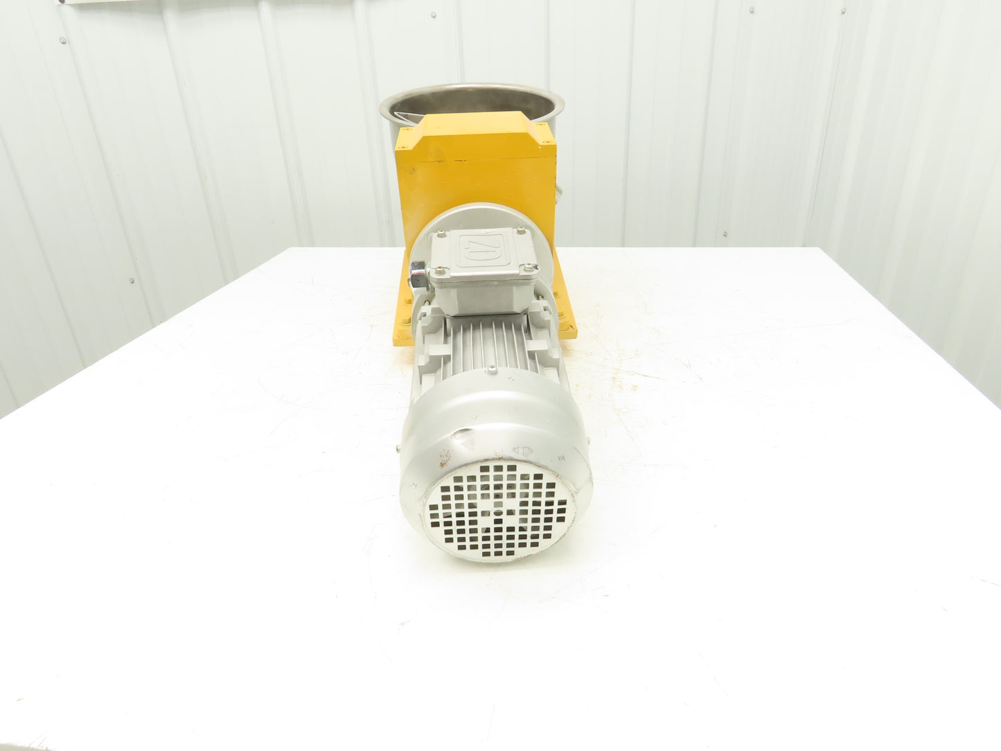 Food Process Double Kneader Mixer Screw Feeder Dry Bulk 2 Gal Stainless 1.5kw