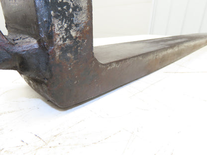 A201-1 4x46.5" Class 2 Steel Forklift Forks 16" Carriage 1-Pair TS0320 2950X24