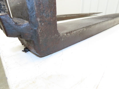 A201-1 4x46.5" Class 2 Steel Forklift Forks 16" Carriage 1-Pair TS0320 2950X24