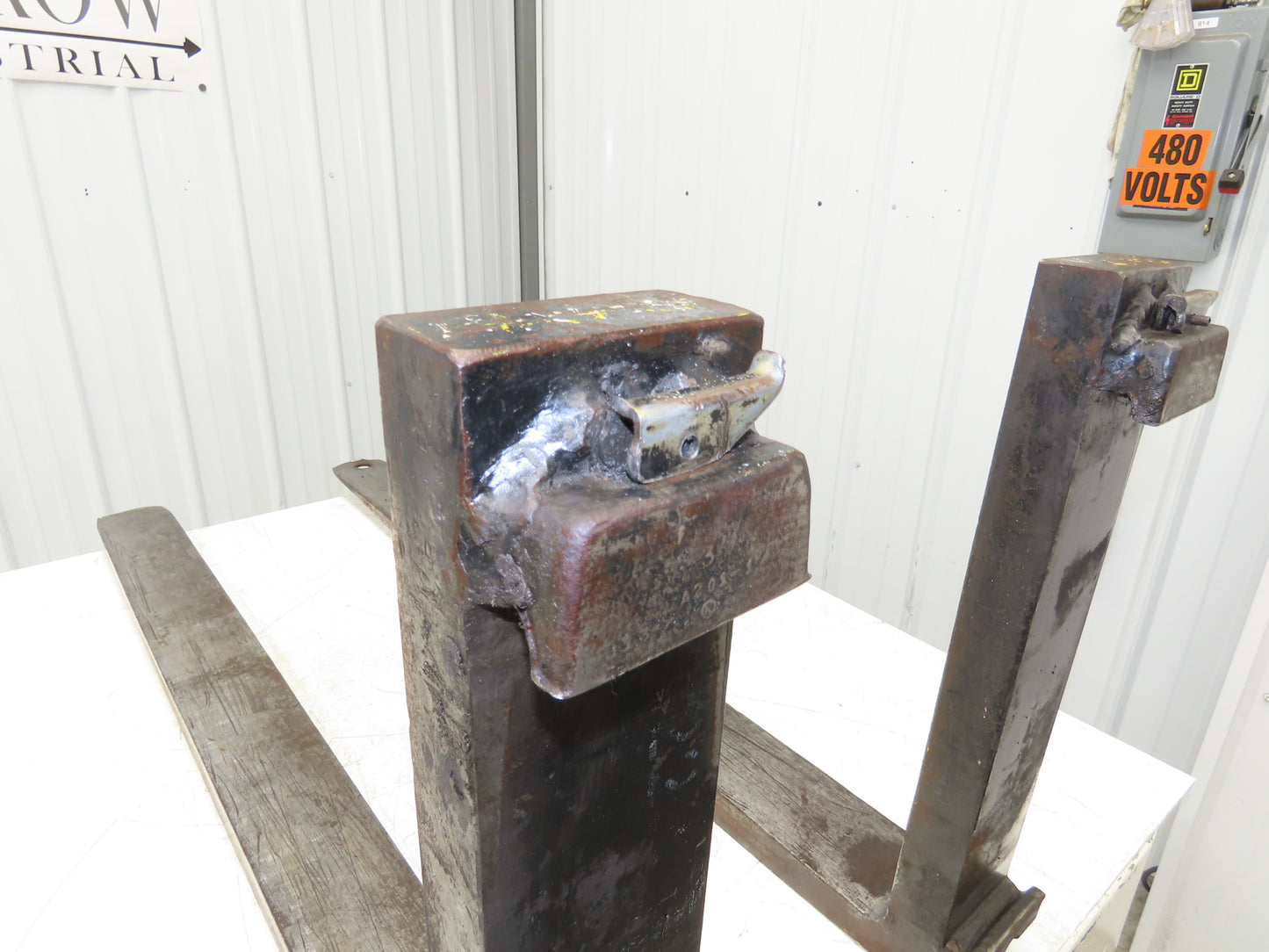 A201-1 4x46.5" Class 2 Steel Forklift Forks 16" Carriage 1-Pair TS0320 2950X24