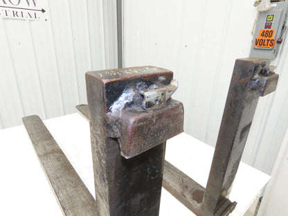 A201-1 4x46.5" Class 2 Steel Forklift Forks 16" Carriage 1-Pair TS0320 2950X24