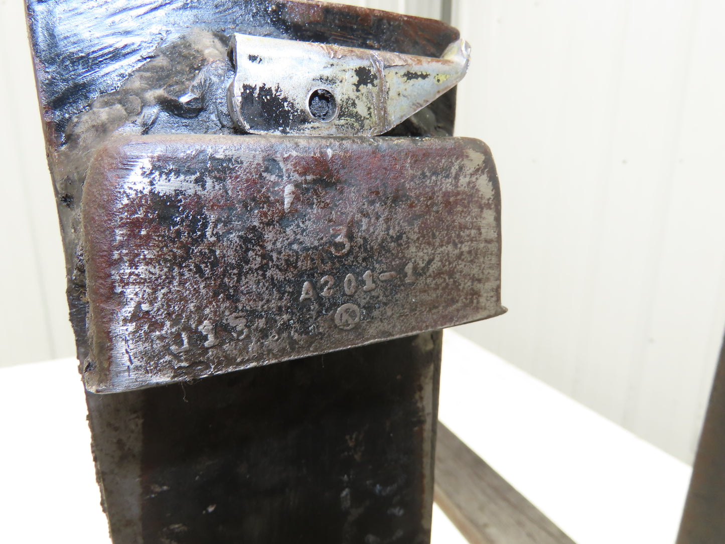 A201-1 4x46.5" Class 2 Steel Forklift Forks 16" Carriage 1-Pair TS0320 2950X24