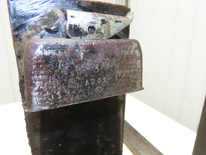 A201-1 4x46.5" Class 2 Steel Forklift Forks 16" Carriage 1-Pair TS0320 2950X24