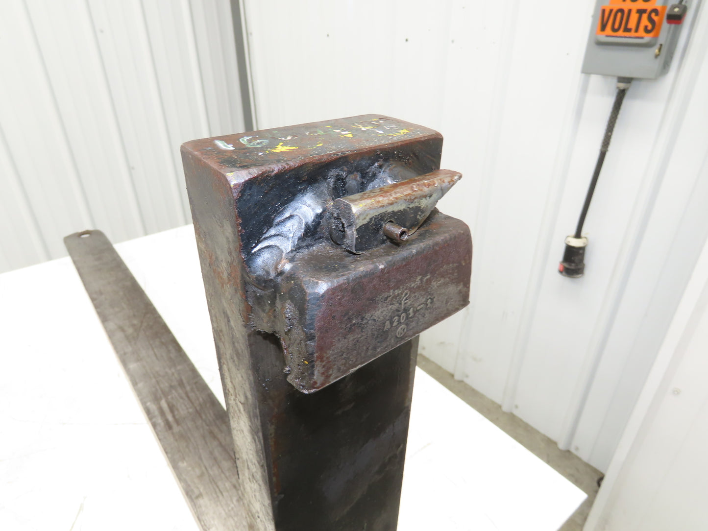 A201-1 4x46.5" Class 2 Steel Forklift Forks 16" Carriage 1-Pair TS0320 2950X24