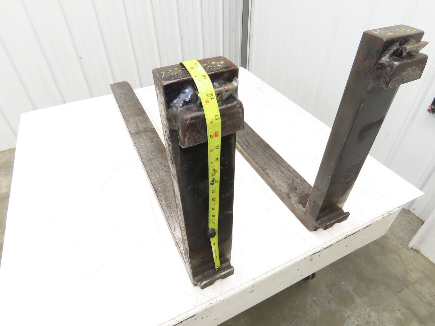 A201-1 4x46.5" Class 2 Steel Forklift Forks 16" Carriage 1-Pair TS0320 2950X24