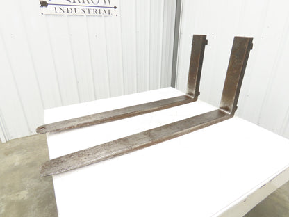 A201-1 4x46.5" Class 2 Steel Forklift Forks 16" Carriage 1-Pair TS0320 2950X24