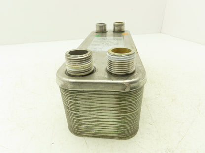 Alfa Laval CB30-34H/32870 Brazed Plate Heat Exchanger 1"NPT 34 Plates