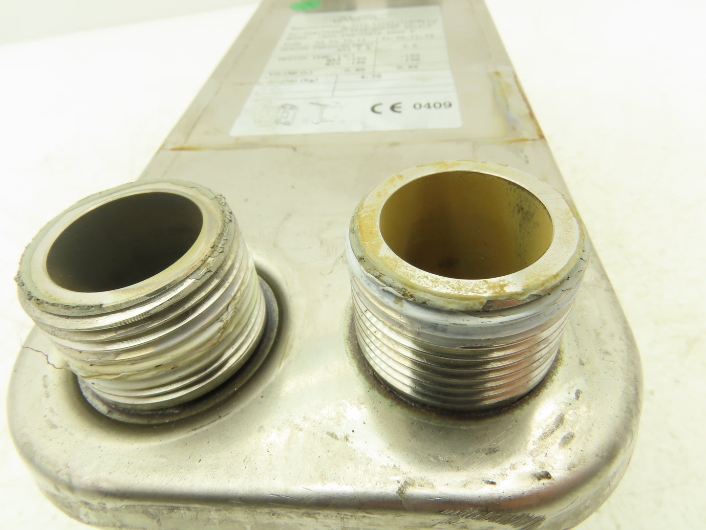 Alfa Laval CB30-34H/32870 Brazed Plate Heat Exchanger 1"NPT 34 Plates