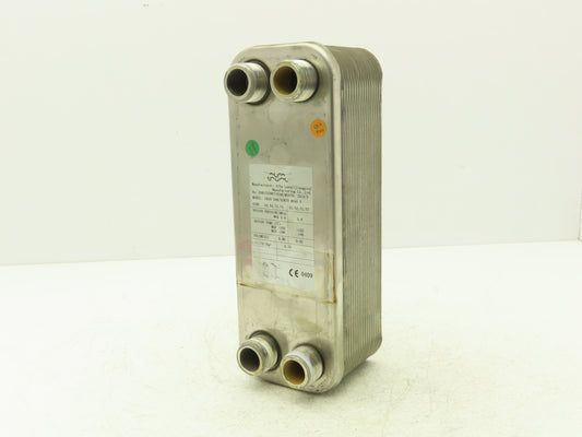 Alfa Laval CB30-34H/32870 Brazed Plate Heat Exchanger 1"NPT 34 Plates