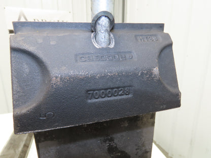 Cascade 7049567 6 X 48" Class 3 Steel Forklift Forks 20" Carriage Tapered