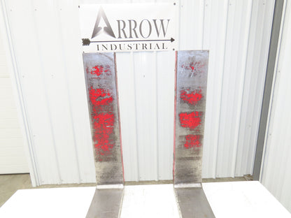 Bolzoni BX2500X500 B 5x47.75" Class 3 Steel Forklift Forks 20" Carriage 1-Pair