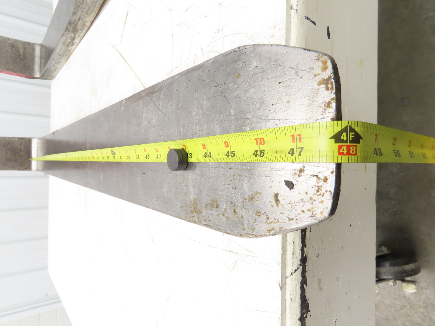 Bolzoni BX2500X500 B 5x47.75" Class 3 Steel Forklift Forks 20" Carriage 1-Pair