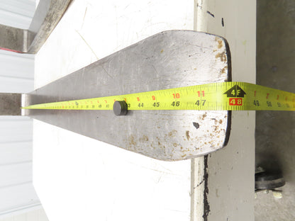 Bolzoni BX2500X500 B 5x47.75" Class 3 Steel Forklift Forks 20" Carriage 1-Pair