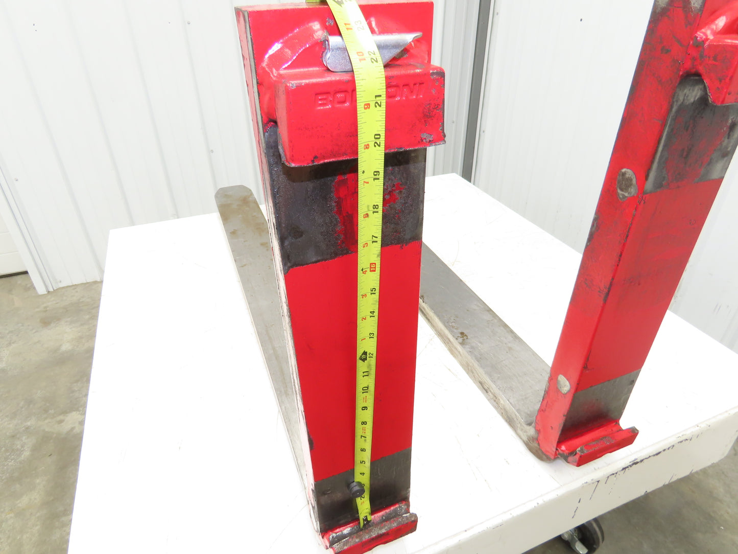 Bolzoni BX2500X500 B 5x47.75" Class 3 Steel Forklift Forks 20" Carriage 1-Pair