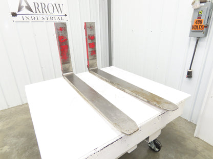 Bolzoni BX2500X500 B 5x47.75" Class 3 Steel Forklift Forks 20" Carriage 1-Pair