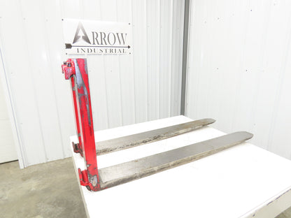 Bolzoni BX2500X500 B 5x47.75" Class 3 Steel Forklift Forks 20" Carriage 1-Pair