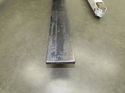Crown 15BT Straddle Pallet Stacker Forklift 1400 lb 110" 12V Lift Manual Push