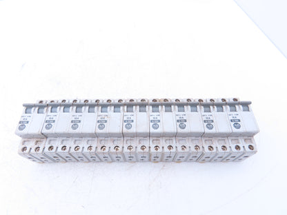 Allen Bradley 1492-CB2-G100 Circuit Breaker 2 Pole 10A 480VAC Lot of 9