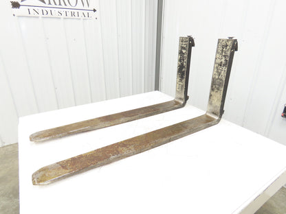 Kenhar K516 4x42" Class 2 Steel Forklift Forks 16" Carriage 1-Pair