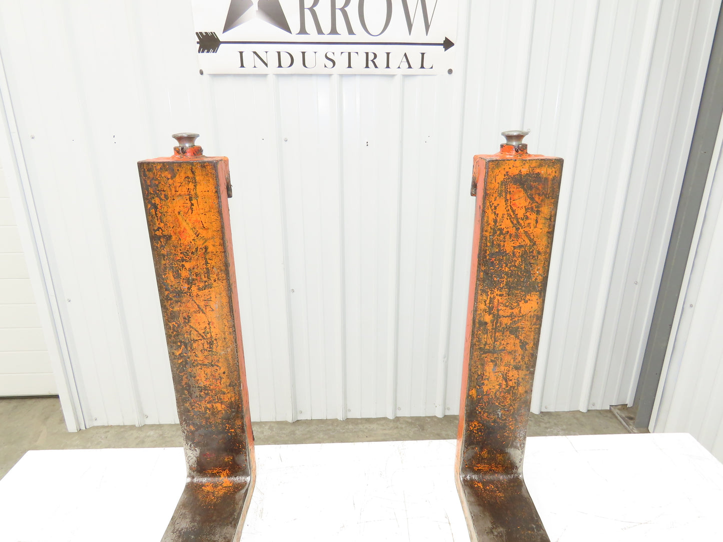 900X500 4x42" Class 2 Steel Forklift Forks 16" Carriage 1-Pair