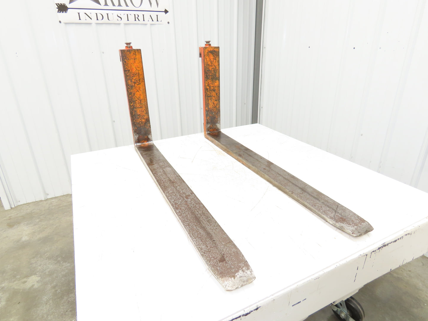 900X500 4x42" Class 2 Steel Forklift Forks 16" Carriage 1-Pair