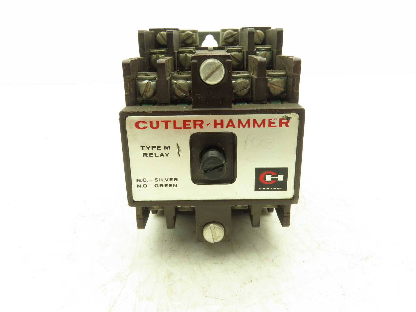 Cutler Hammer Type M Relay 10A 120V Coil 8NO w/ Series A2 Attachment Lot of 10
