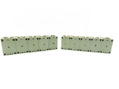 Cutler Hammer Type M Relay 10A 120V Coil 8NO w/ Series A2 Attachment Lot of 10