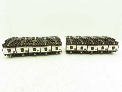 Cutler Hammer Type M Relay 10A 120V Coil 8NO w/ Series A2 Attachment Lot of 10