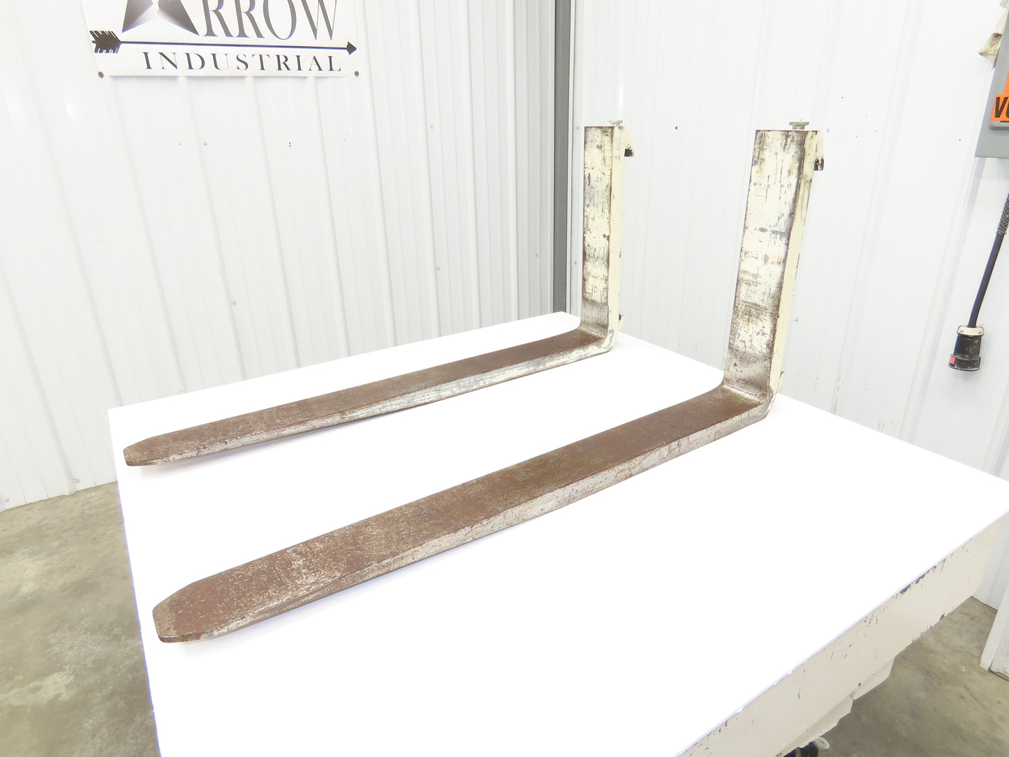 Cascade 7000025 4x42" Class 2 Steel Forklift Forks 16" Carriage 1-Pair