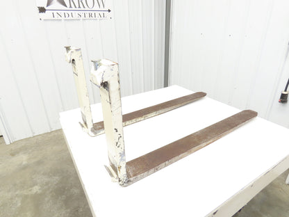 Cascade 7000025 4x42" Class 2 Steel Forklift Forks 16" Carriage 1-Pair