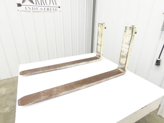 Cascade 7000025 4x42" Class 2 Steel Forklift Forks 16" Carriage 1-Pair