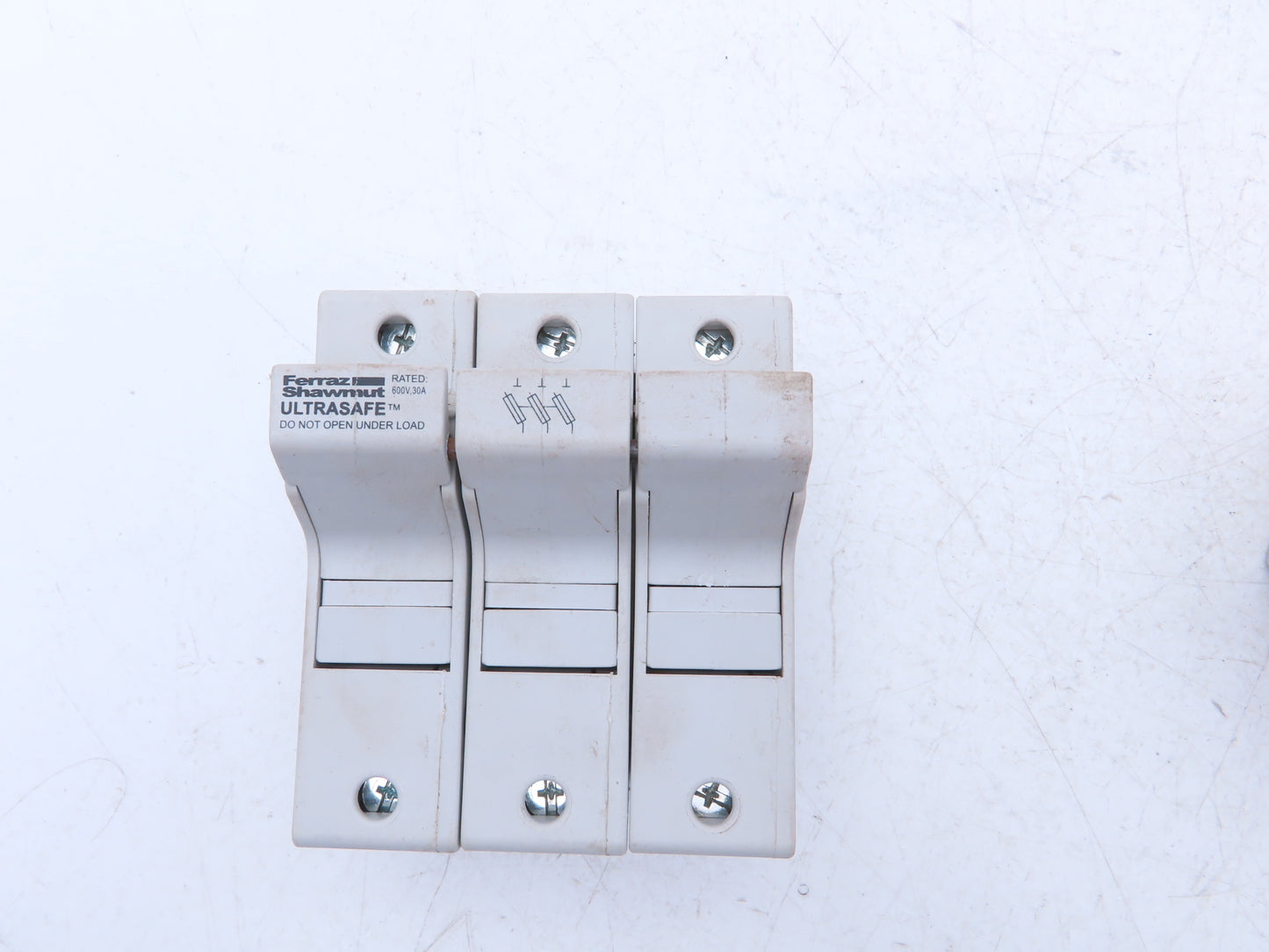 Ferraz-Shawmut US3J3 UltraSafe Fuse Holder 3 Pole 30A 600V Lot Of 7