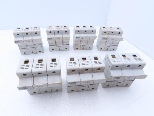 Ferraz-Shawmut US3J3 UltraSafe Fuse Holder 3 Pole 30A 600V Lot Of 7