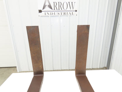 765407 4x42" Class 2 Steel Forklift Forks 16" Carriage 1-Pair 3024/PR