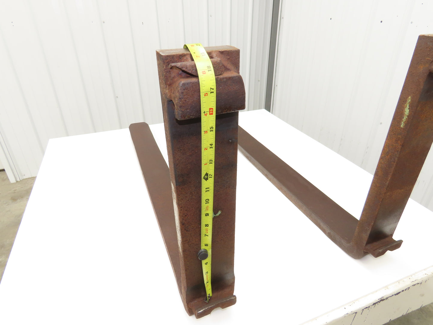 765407 4x42" Class 2 Steel Forklift Forks 16" Carriage 1-Pair 3024/PR