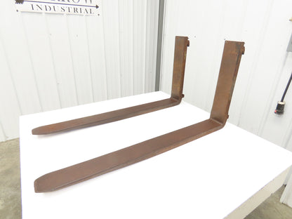 765407 4x42" Class 2 Steel Forklift Forks 16" Carriage 1-Pair 3024/PR