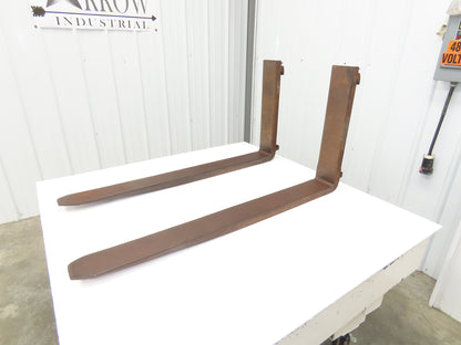 765407 4x42" Class 2 Steel Forklift Forks 16" Carriage 1-Pair 3024/PR