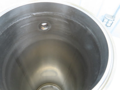 304 Stainless Water Circulator Housing 2 Gallon Tank 1.5" Tri-Clamp 6"x 21"L