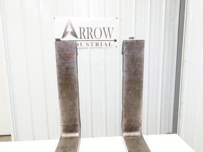 Cascade 1048447 5 X 53" Class 3 Steel Forklift Forks 20" Carriage 1-Pair READ