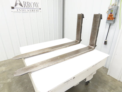 Cascade 1048447 5 X 53" Class 3 Steel Forklift Forks 20" Carriage 1-Pair READ