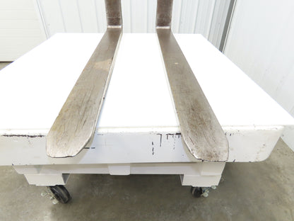 Cascade 1048447 5 X 53" Class 3 Steel Forklift Forks 20" Carriage 1-Pair READ