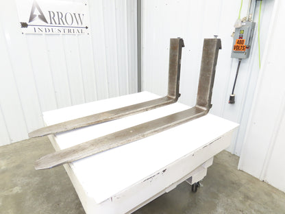 Cascade 1048447 5 X 53" Class 3 Steel Forklift Forks 20" Carriage 1-Pair READ