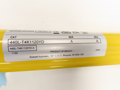A-B 440L-P4K1120YD Guardshield Safety Light Curtain Transmitter/Receiver Set