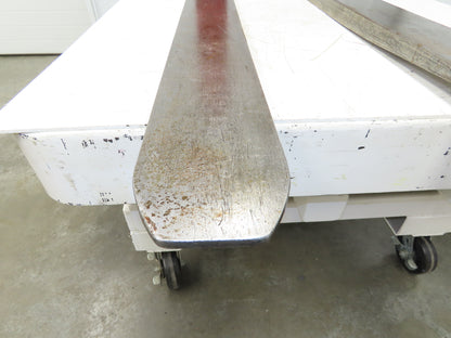 Bolzoni 6x54" Class 4 Steel Forklift Forks 25" Carriage 1-Pair 4084042 READ