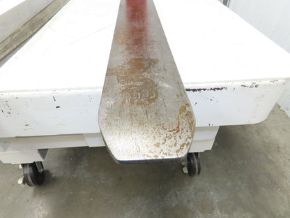 Bolzoni 6x54" Class 4 Steel Forklift Forks 25" Carriage 1-Pair 4084042 READ